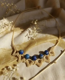 تصویر جواهر لاجورد - دستبند 