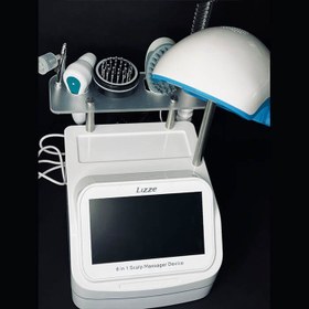 تصویر دستگاه اسکالپ سر ۶ کاره لیز با کلاه 