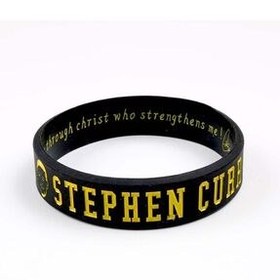 تصویر مچ بند بسکتبال دستبند NBA سیاه گلدن استیت وریرز با پرتره PurpleJam 