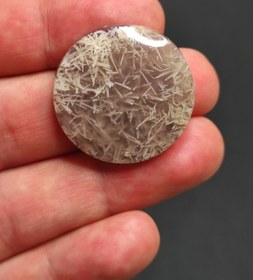 تصویر نگین عقیق روتایل طبیعی 