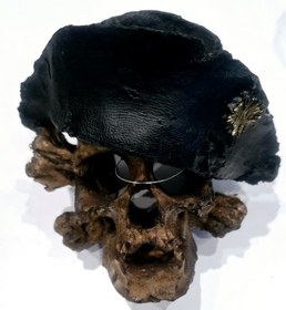 تصویر دکوری آکواریوم جمجمه کد 201 