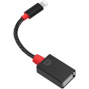 تصویر مبدل لایتنینگ OTG به USB پی نت مدل SX-53 P-net