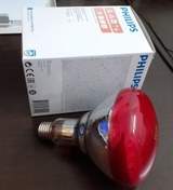 تصویر لامپ مادون قرمز 250 وات فیلیپس 