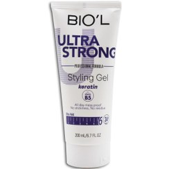 تصویر بیول ژل موی سر با قدرت نگهدارندگی بسیار بالا 6 Biol Ultra Strong Styling Gel 6