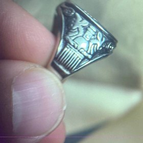 تصویر انگشتر استیل مردانه 