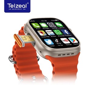 تصویر ساعت هوشمند سیمکارت خور مدل Telzeal TC5G ساعت هوشمند سیمکارت خور مدل Telzeal TC5G