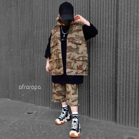 تصویر جلیقه چریکی 