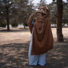 تصویر پتو فانتزی مدل خرس 