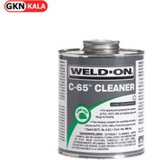 تصویر کلینر ولدان پرایمرweld-on آمریکایی نیم کیلویی cleaner weld-on