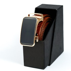 تصویر کمربند چرم طبیعی ریلی vkc 7 