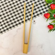 تصویر انبر سالاد بامبوی کوچک 