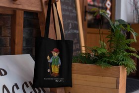 تصویر توت بگ تدی teddi bear tote bag