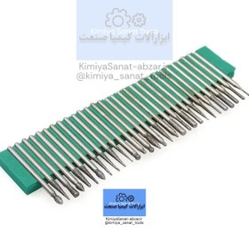 تصویر فرز فرم پودری 30 عددی CBN diamond dremel carving bits 30 pcs