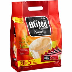 تصویر چای کرک فوری ALI TEA علی تی 30 ساشه 25 گرمی مدل SIGNATURE Alitea Signature 3 in 1 Karak Tea 25 x 25g