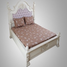 تصویر روبالشتی طرح قاصدک بژ 