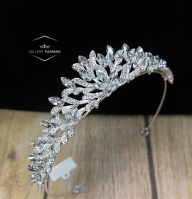 تصویر تاج عروس کد 861 bridal tiara code 861