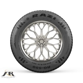 تصویر لاستیک رازی تایر 185/65R 15 گل RG-550 