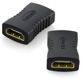 تصویر مبدل برل HDMI مدل gr-001 دو سر ماده HDMI to HDMI adapter Female TO Female