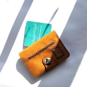 تصویر کیف پول جیبی دست دوز 