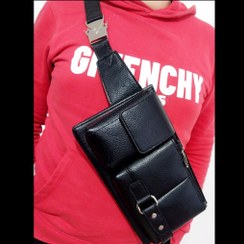 تصویر کیف کمری چرم 