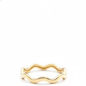 تصویر انگشتر مینیمال موج 