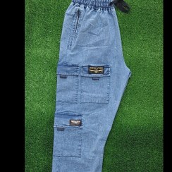 تصویر شلوار اسلش لی 10 جیب سایز بزرگ 
