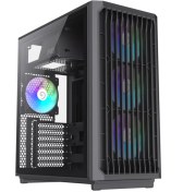تصویر کیس کامپیوتر گیم مکس F45 ARGB Mini Tower مشکی Game Max F45 ARGB Mini Tower Black Computer Case