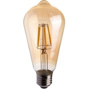 تصویر لامپ ادیسونی حبابی MD Antique ST65 E27 8W MD Antique ST65 E27 8W Edison Bulb Lamp