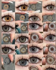 تصویر لنز رنگی 