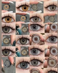 تصویر لنز رنگی 