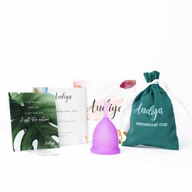 تصویر کاپ قاعدگی مدل 1 سایز کوچک آندیا Andiya Menstrual Cup Model 1