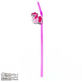 تصویر نی نوش تم پونی 12 عددی 