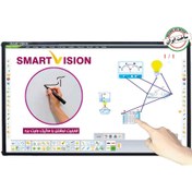 تصویر برد هوشمند اسمارت ویژن مدل IR-8210C Smart Vision IR-8210C Smart Board