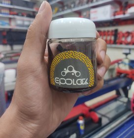 تصویر خمیر رنگ اپوکسی قهوه ای برند اپولاک 100 گرمی مخصوص تمامی چسب های دو جزئی اپوکسی