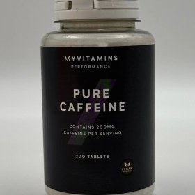 تصویر کافئین مای ویتامین|myprotein pure caffeine - 100 