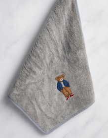 تصویر حوله دست وارداتی مادام کوکو - طوسی روشن Madame Coco imported hand towel