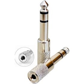 تصویر تبدیل میکروفون به AUX 