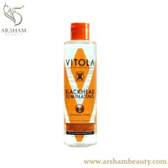 تصویر تونر ضد جوش سر سیاه 200میل ویتولا Vitola Blackhead Eliminating Cleansing Toner 200ml