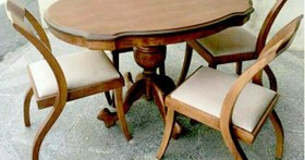 تصویر صندلی ناهار خوری چوبی کد s132 