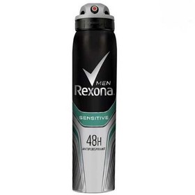 تصویر Rexona Men Sensitive Spray 200ml For Men Rexona Men Sensitive Spray 200ml For Men