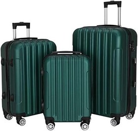 تصویر 3-in-1 Multifunctional Large Capacity Traveling Storage Suitcase Dark Green 