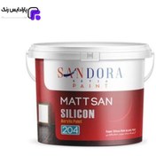 تصویر رنگ اکریلیک مات ساندورا کد 204 