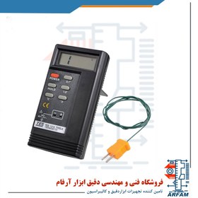 تصویر دماسنج تماسی تک کاناله نوع k مدل TES-1310 Digital Thermometer TES-1310