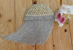 تصویر سردوشی نگین دار مجلسی (2 عددی ) 