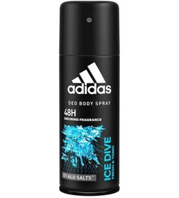 تصویر اسپری دئودورانت Ice Dive 150 میلی‌لیتر برند Adidas Ice Dive Deodorant Spray 150ml