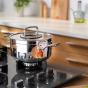 تصویر قابلمه استیل عمیق امسان الیت سایز 18 ارسال 7 روز کاری