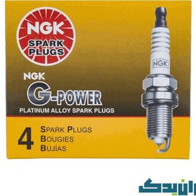 تصویر شمع خودرو ان جی کی (NGK) پایه کوتاه پلاتینیوم سوزنی جی پاور مدل BKR6EGP- 7092 (بسته 4عددی) NGK BKR6EGP 7092 Spark Plug