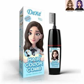 تصویر شامپو رنگ موی فوم دار شانه دار دکسی Dexe DEXE Hair Color