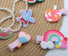 تصویر پک 14 عددی گل سر 