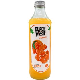 تصویر آبمیوه شیشه ای 330 میلی لیتری بلک ولف شل 12 عددی - انبه Glass juice 330 ml Black Wolf Shell 12 pieces